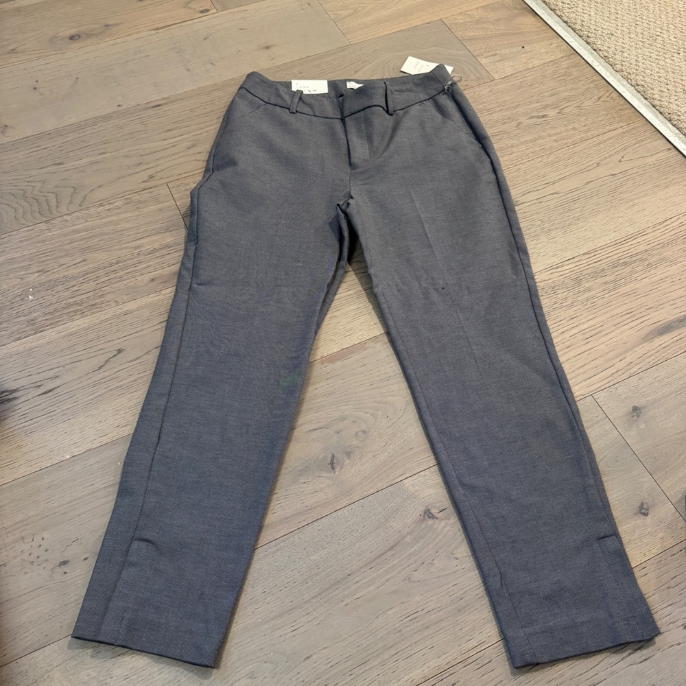 NWT A New Day Womens‎ Ankle Pants Heather Gray Size 8 Professional Trousers - Picture 2 of 12